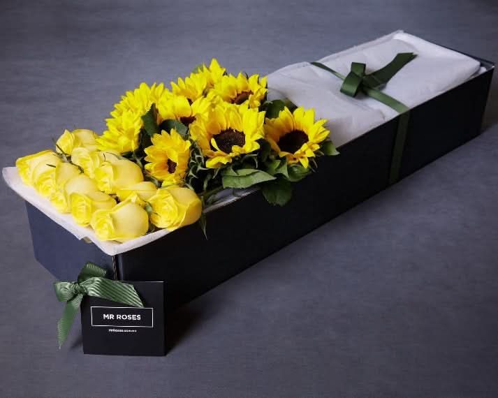 Member-Exclusive Sunflowers & Yellow Roses