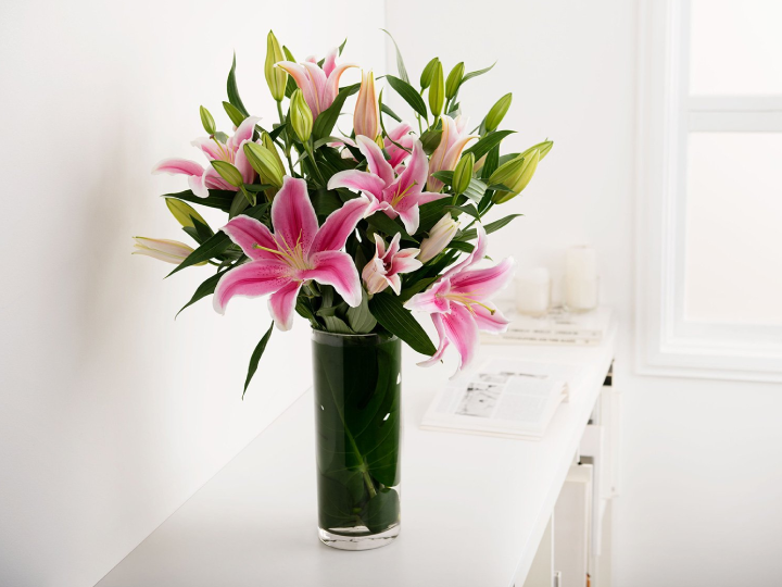 Pink Lilies (Box)