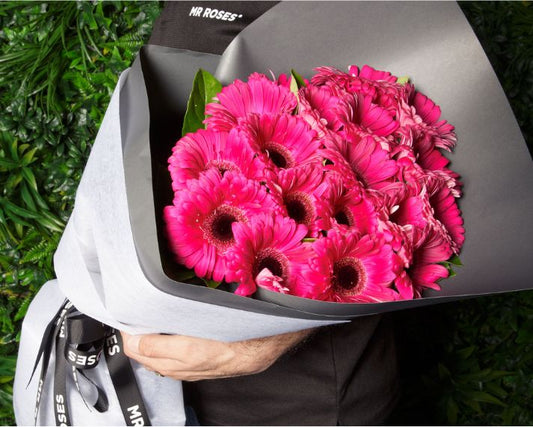 Hot Pink Gerbera Bouquet