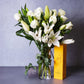 Member - Exclusive White Lilies & White Roses