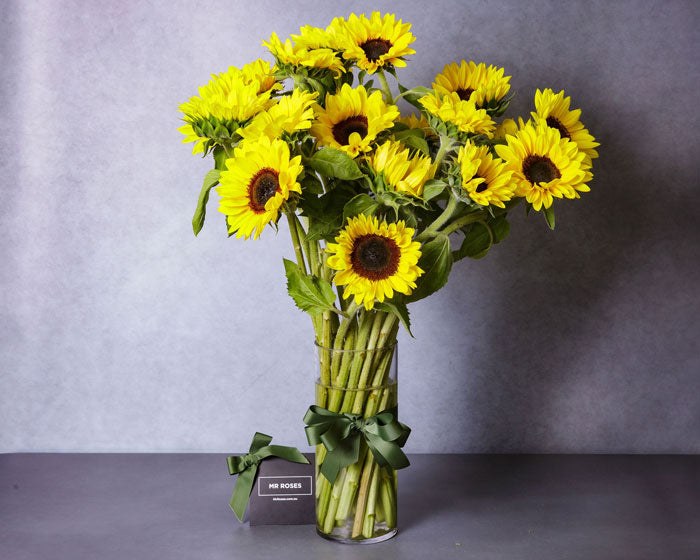 Sunflowers & Umbrella