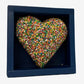 Chocolate Freckled Heart