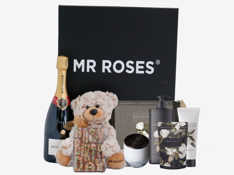 Mr Roses Deluxe Birthday Hamper