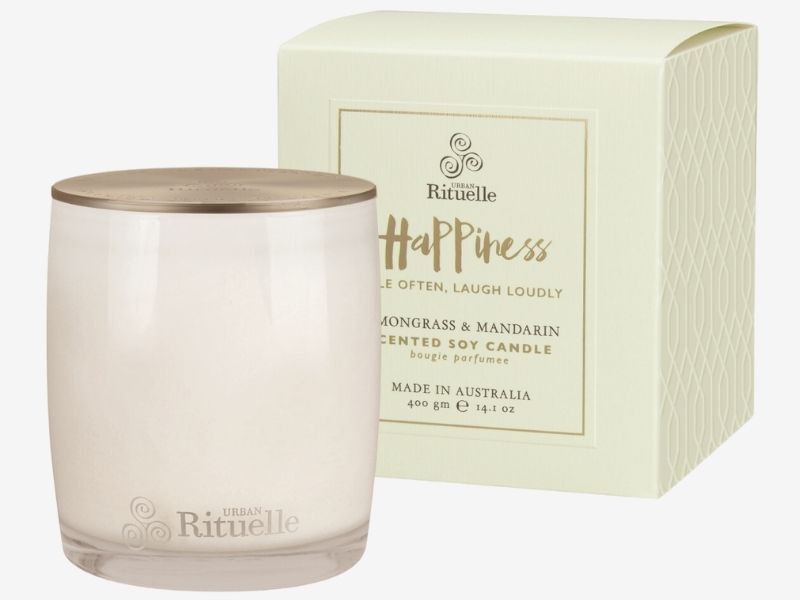 Lemongrass & Mandarin Happiness Candle