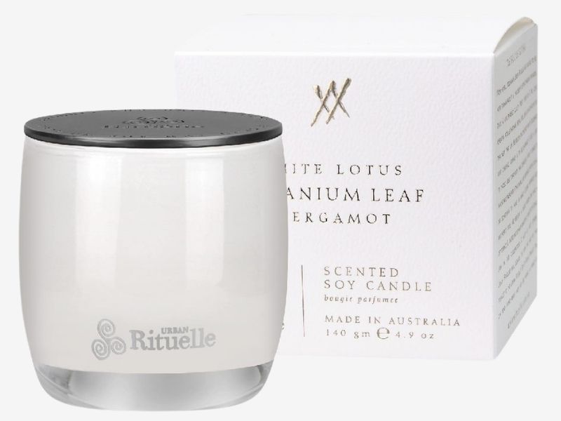 White Lotus, Geranium Leaf & Bergamot Candle