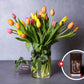 Mother's Day Flowers - Tulips & Pampering Bath Salts