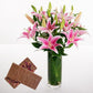 Pink Lilies & Adora Chocolate