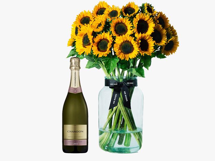 Sunflowers & Champagne