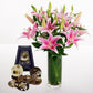 Pink Lilies & Adora Chocolate