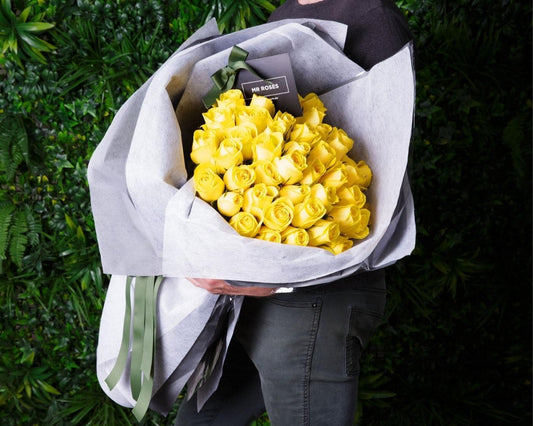 Yellow Roses Flower Bouquets