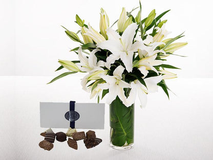 White Lilies & Adora Chocolate