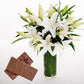 White Lilies & Adora Chocolate