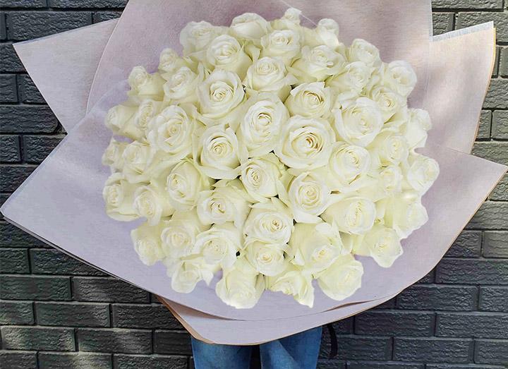 White Rose Bouquet