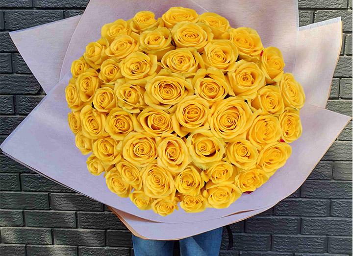 Yellow Rose Bouquet